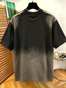 Resyla Vintage Gradient Brooklyn Street Retro Filter Men's T-Shirt - Multicolor - View 3
