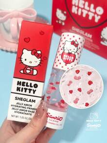 Hello Kitty｜SHEGLAM برايمر مرطب جيلي أمور ماركة تجميل ومكياج للنساء والفتيات - شفاف - مشاهدة 9