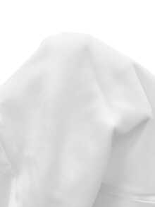 Selianne V-Neck Sleeveless Ruched Waist A-Line Elegant Summer Dress - White - View 5