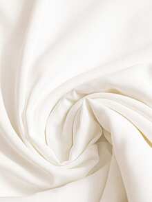 Selianne V-Neck Sleeveless Ruched Waist A-Line Elegant Summer Dress - White - View 4
