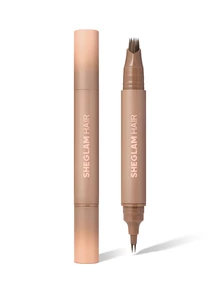 SHEGLAM HAIR 2 IN 1 Volume Boost Multi-Use Hairline Pen-Taupe,Fill In Hairline Eyeliner Eyebrows,Hairline Coverage Powder,Multi-Use,Waterproof,Sweat-Proof & Oil-Proof,24H Rich Color,Long-Wear Lasting Quick Cover Hair Root - Taupe - View 11