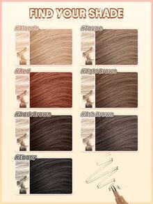 SHEGLAM HAIR 2 IN 1 Volume Boost Multi-Use Hairline Pen-Ebony,Fill In Hairline Eyeliner Eyebrows,Hairline Coverage Powder,Multi-Use,Waterproof,Sweat-Proof & Oil-Proof,24H Rich Color,Long-Wear Lasting Quick Cover Hair Root - Ebony - View 8