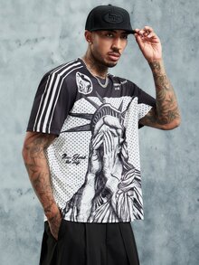 INCRYTM 男士圆领短袖T恤，简约时尚，适合夏季 - 彩色 - 查看 4