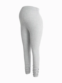 Modmama 2PCS Maternity Leggings - Multicolor - View 6