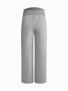 Modmama Maternity Autumn/Winter Casual Striped Top And Pants 2 Pieces Set Fall - Grey - View 7