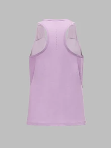 SHEIN Dewbera Summer Casual Solid Color Sports Tank Top - Purple - View 2