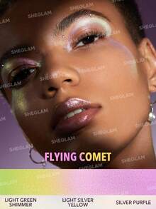 SHEGLAM Chroma-Glow Bloom 液態打亮-Flying Comet 品牌美妝化妝品 適合女士與女孩 - Flying Comet - 查看 7