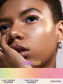 SHEGLAM Chroma-Glow Bloom 液態打亮-Stardust 品牌美妝化妝品 適合女士與女孩 - Stardust - 查看 3