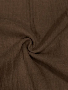 Glimmora Plus Size Women's Autumn Casual Solid Color Batwing Sleeve Top - Brown - View 5