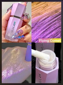 SHEGLAM Chroma-Glow Bloom Liquid Highlighter-Flying Comet Brand Beauty Cosmetic Makeup For Women And Girls - Flying Comet - View 4