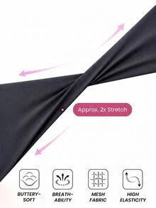 Innovista Innovista 女款長袖 UPF 40+ 字母印花運動背心健身上衣 運動訓練上衣 跑步上衣 瑜伽上衣 運動服飾機能服 - 灰色 - 查看 5