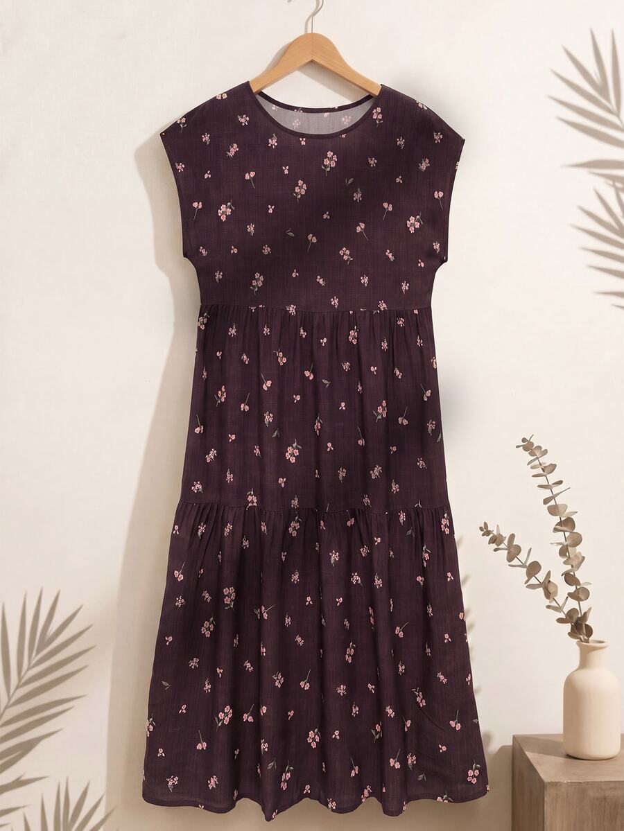 Rusticease Women's Summer Casual Ditsy Floral Dress - Multicolor - View 1