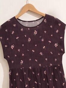 Rusticease 女款夏季休閒碎花洋裝 - 彩色 - 查看 4