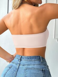 Wedaily 2pcs Wedding Series Multicolor Women Bra, Front Closure Padded Cup Bustier - Multicolor - View 6