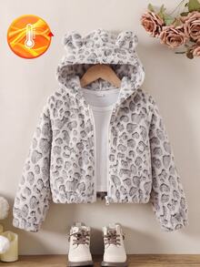 SHEIN Genkimix Kids 2pcs Tween Girl Casual Floral Bow Long Sleeve Round Neck Long Gray Pants Outfit Set Back To School Daily Fall Comfortable Breathable Soft Lightweight - Grey - View 5