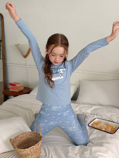 THE POWERPUFF GIRLS X DAZY Tween Girls Pajamas Fall