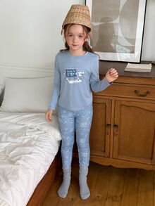 THE POWERPUFF GIRLS X DAZY Tween Girls Pajamas Fall - Blue - View 6