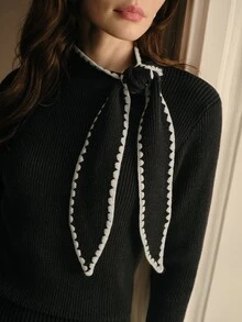 MOTF PREMIUM WOMEN SWEATERS - Black - View 3