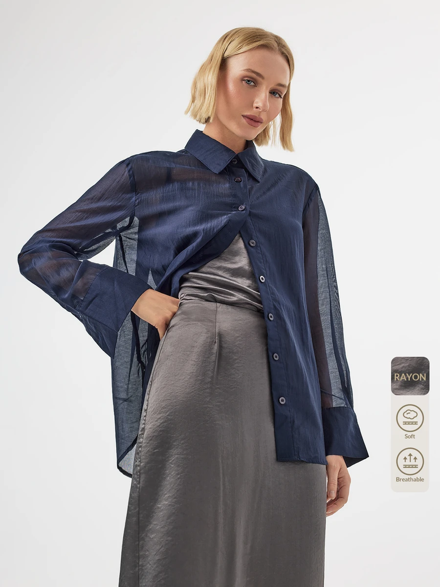 KÆRIA Hus Bias-Cut Liquid Satin Skirt - Fluid - Grey - Draped, Going Out Work Date Brunch, Party, Elegant, Dinner, Wedding, Vacation, Office, Concert, Fall - Grey - View 1