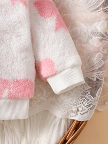 SHEIN Newborn Baby Coats - Pink - View 6