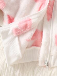 SHEIN Newborn Baby Coats - Pink - View 9