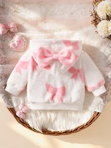SHEIN Newborn Baby Coats - Pink - View 4