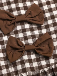 SHEIN Tween Girls Dresses - Brown - View 5