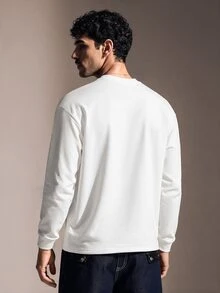 FeverCity Men's Casual Vacation Fashion Charming White T-Shirt - White - View 2