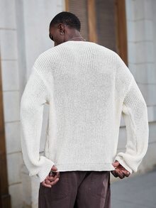 Mainfolk 男士純色休閒百搭日常旅行圍兜，適合萬聖節、冬季派對、婚禮、度假、秋季，米白色 - 米色 - 查看 4