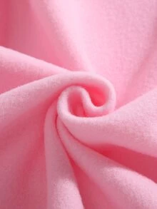 Pakaian Musim Gugur Fleece untuk Anak Perempuan Remaja, Kaos Lengan Panjang Kasual Leher Bulat Warna Polos untuk Sehari-hari, Pakaian Liburan, Sweater - Berwarna merah muda - View 9