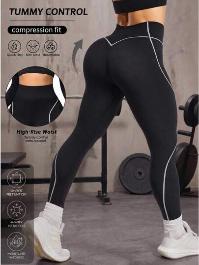 Solea Cove Solea Cove 女士休闲运动塑身提臀紧身裤