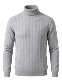 Manfinity Homme Men Sweaters Office Business Light Grey - Multicolor - View 1