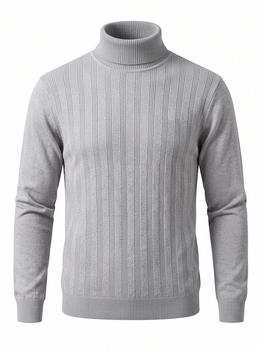 Manfinity Homme Men Sweaters Office Business Light Grey - Multicolor - View 1