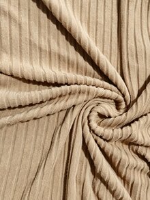 Trelyra Wanita Elegan Boho Warna Solid Disikat Kain Berusuk Gaun Serbaguna, Cocok Untuk Pakaian Sehari-hari, Pakaian Musim Panas, Perjalanan, Mode Liburan Pantai, Hitam - Khaki - View 7