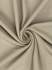 LUMIGAL Women's Long Lapel Button-Down Dress Office Brunch Beige Autumn Vintage Elegant - Khaki - View 8