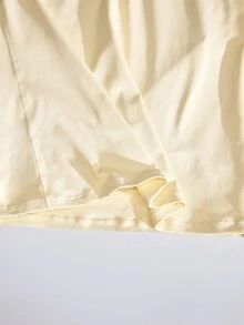 Powerista Women's Pale Yellow Stand Collar Long Sleeve Sports Sweatshirt - Light Yellow - View 8