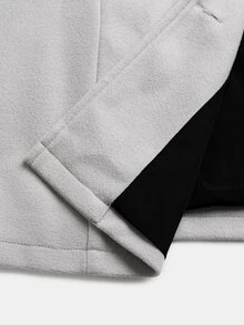 Breezaya Mantel Musim Gugur/Dingin Wanita Terbaru, Modis dan Serbaguna - Light Grey - View 6