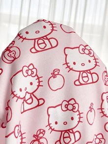 Slowluna Maternity Cartoon Print Crew Neck Drop Shoulder Long Sleeve Casual Sweatshirt - Multicolor - View 8