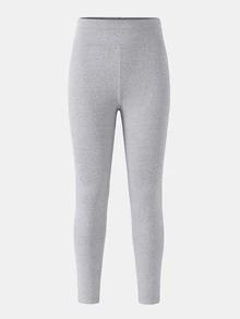 Tween Girls Leggings - Grey - View 7