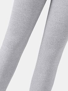 Tween Girls Leggings - Grey - View 5