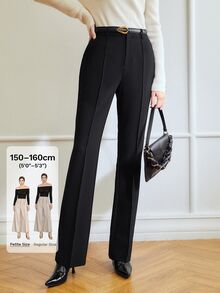 MOTF Petite WOMEN SUIT PANTS ,PETITE WOMEN - Black - View 1