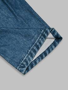 Resyla Women's Striped Contrast Color Denim Long Sleeve Top And Drawstring Waist Long Pants Casual Daily 2-Piece Set - Multicolor - View 8