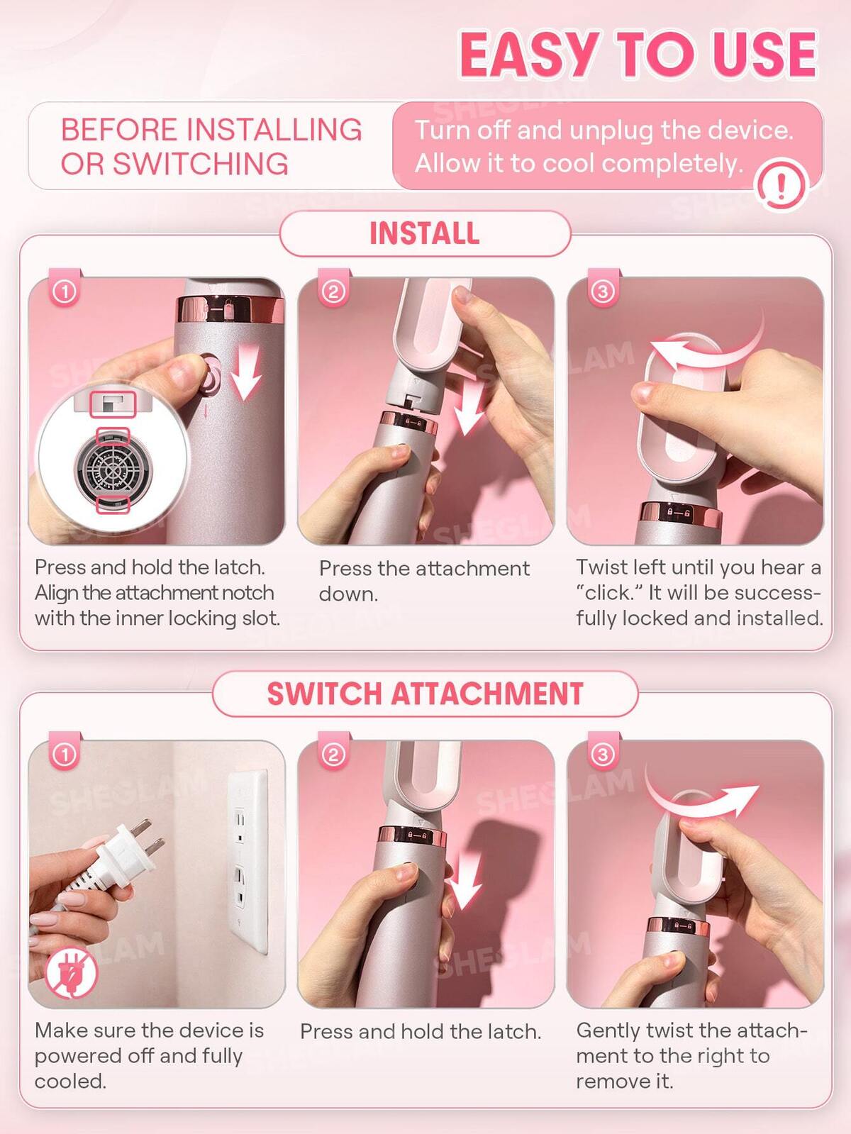 Blowout Bliss All-In-One Multi-Styler Attachment-Oval Brush