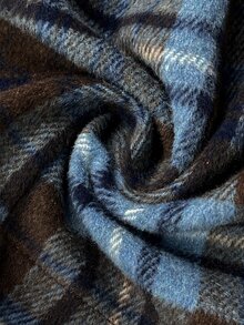 Elyressa Ladies' Woven Check Pattern Elegant Winter Tweed - Brown - View 8