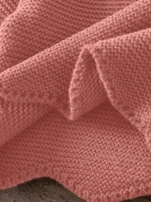 Young Girls Sweater Co-Ords, Knitted Long Sleeve Sweater And Knitted Wide Leg Pants, Suitable For Autumn/Winter - Pink - View 5
