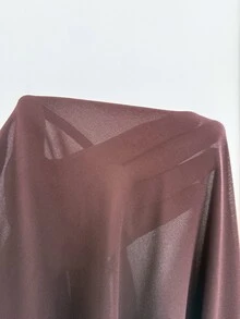 Serisse Jaket Wanita Elegan Warna Cokelat Tua Polos Kasual Serbaguna Lengan Panjang Berkerut Cocok untuk Musim Panas, Kantor, Pesta, Kencan Malam, Kerja, Kembali ke Sekolah, Pergi Keluar, Minum Teh - Coklat - View 12