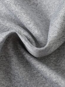 Pakaian Kasual Sehari-hari untuk Remaja Perempuan: Kaos Lengan Panjang Warna Polos dan Celana Flare, Busana Musim Gugur. - Grey - View 6