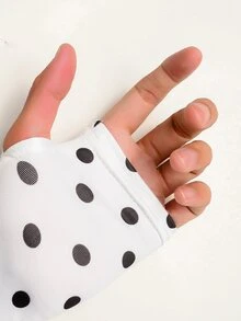 SHEIN 兒童青少年女孩棕色與粉色秋季街頭風長袖收腰寬鬆夾克 - 黑與白 - 查看 8