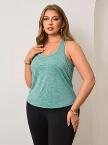 Easithlete Easithlete 2026 New Comfortable 4-Way Stretch Plus Size Women's Sports Tank Top - Multicolor - View 4