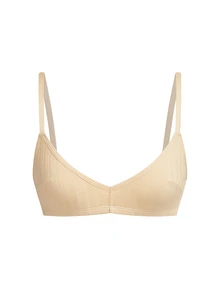 Ocili 3pcs/Set Pure Cotton Comfortable Women's Bra - Khaki - View 9